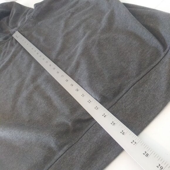 Hype Men's size L gray hooded pull over sweater - Picture 12 of 14